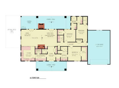 Main Floor  for House Plan #4195-00087