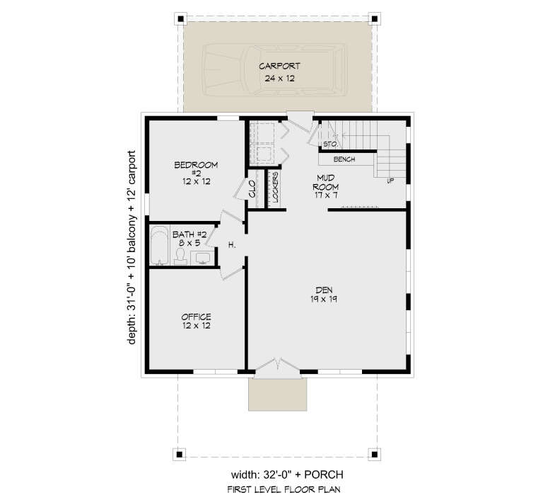 House Plan House Plan #35791 Drawing 1