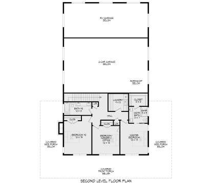 Second Floor for House Plan #940-01446