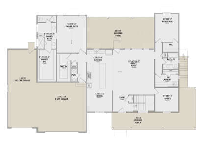 Main Floor  for House Plan #8768-00190