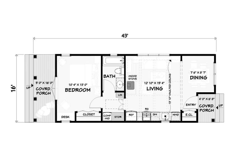 House Plan House Plan #35796 Drawing 1