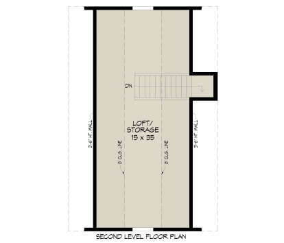 Loft/Storage for House Plan #940-01447