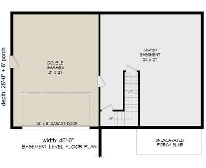 Basement for House Plan #940-01448