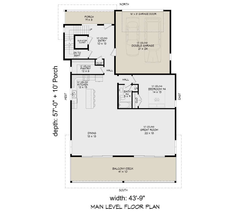 House Plan House Plan #35803 Drawing 1