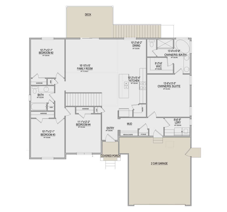 House Plan House Plan #35807 Drawing 1