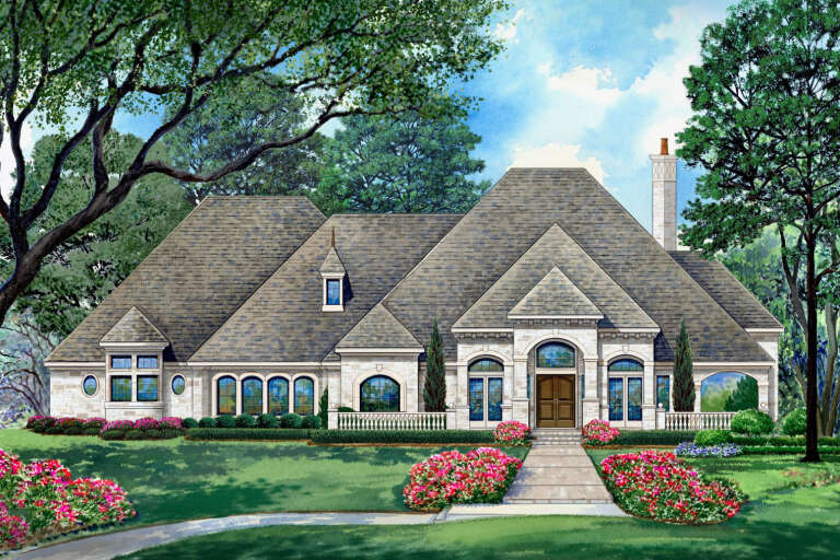 House Plan House Plan #35808 Front Elevation