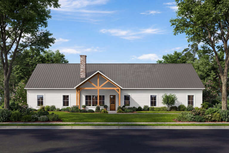 House Plan House Plan #35810 Front Elevation