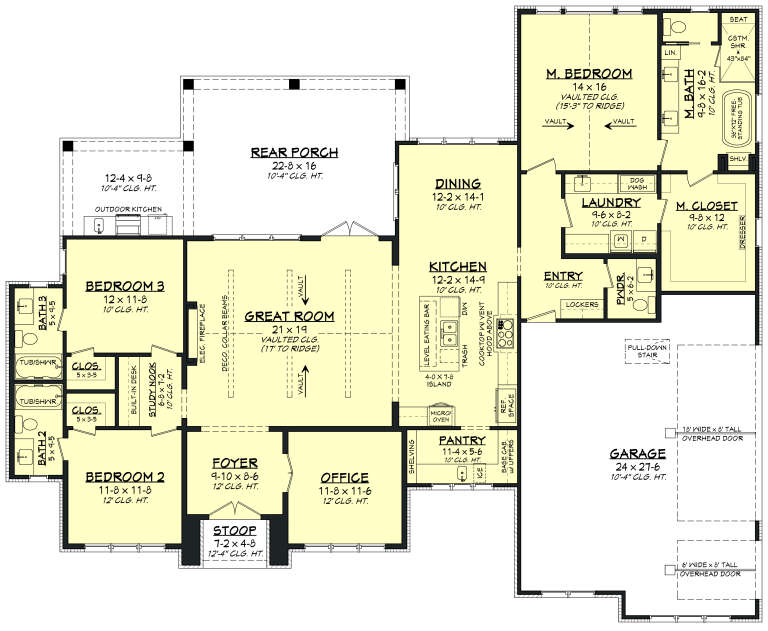 House Plan House Plan #35811 Drawing 1