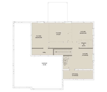 Basement  for House Plan #8768-00194