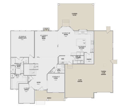 Main Floor  for House Plan #8768-00195