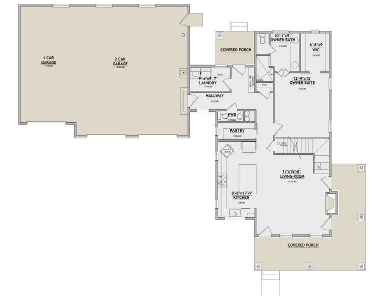 House Plan House Plan #35816 Drawing 1