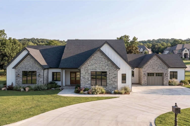 House Plan House Plan #35820 Front Elevation