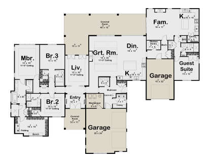 Main Floor  for House Plan #963-01295