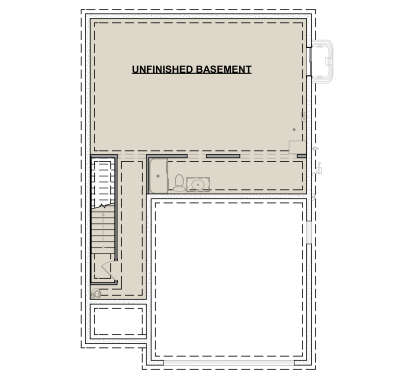 Basement  for House Plan #1462-00234