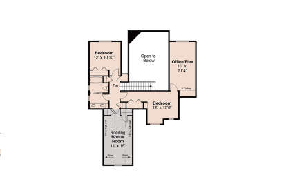 Second Floor for House Plan #035-01229