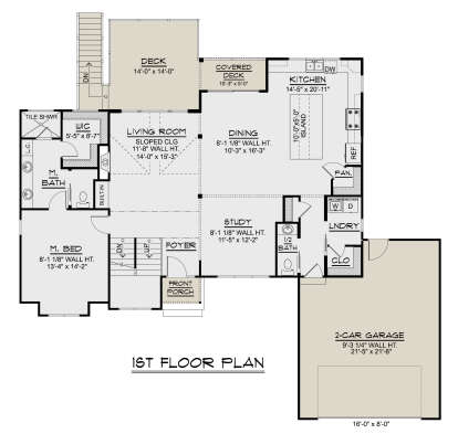 Main Floor for House Plan #5032-00437