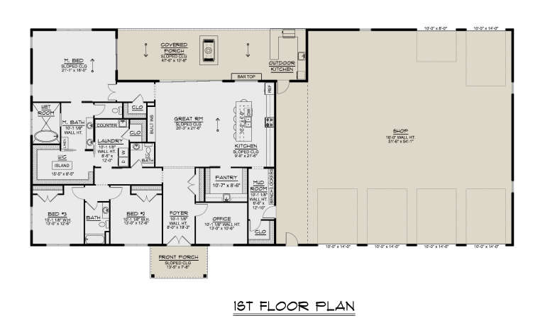 House Plan House Plan #35832 Drawing 1
