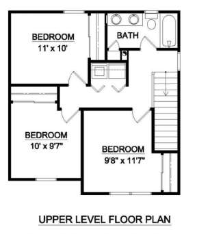 Floorplan 2 for House Plan #340-00016