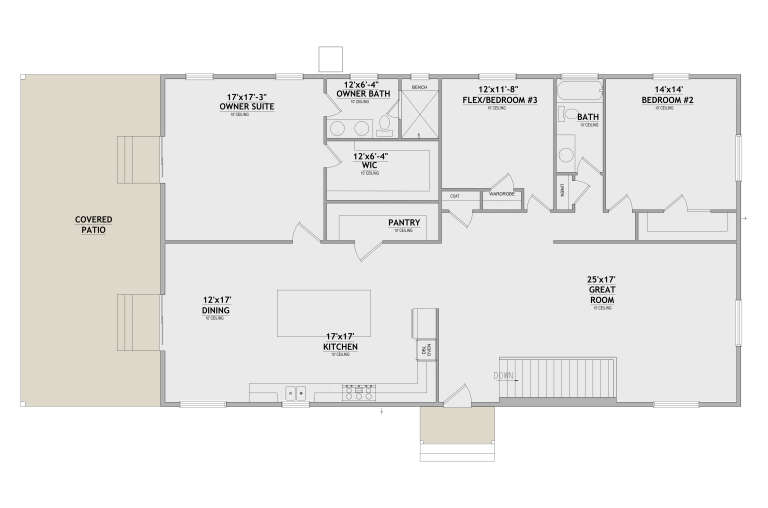 House Plan House Plan #35846 Drawing 1