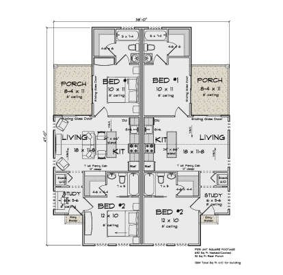 Main Floor  for House Plan #4848-00611
