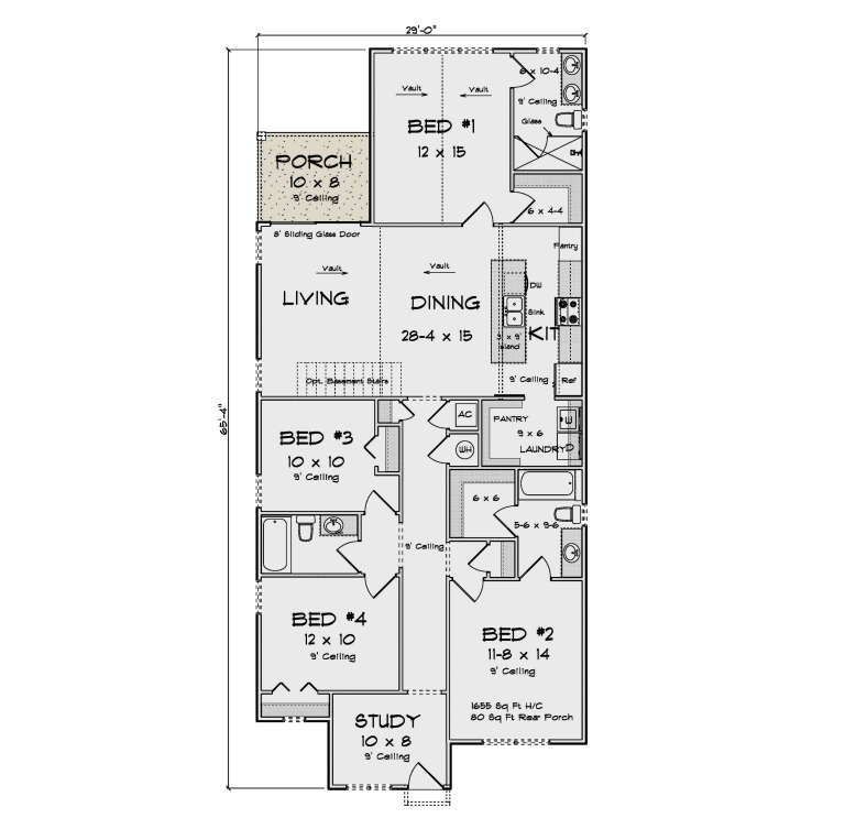 House Plan House Plan #35852 Drawing 1