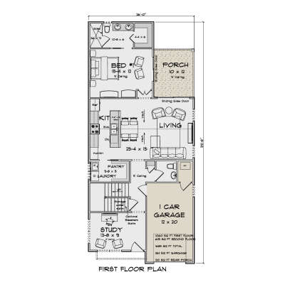 Main Floor  for House Plan #4848-00617