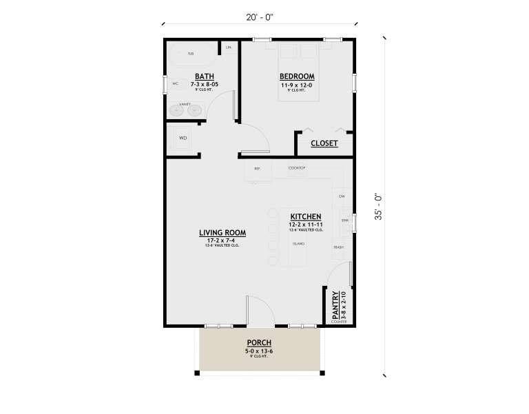 House Plan House Plan #35862 Drawing 1