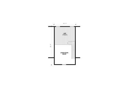 Loft for House Plan #4100-00036