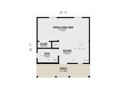Main Floor  for House Plan #4100-00037