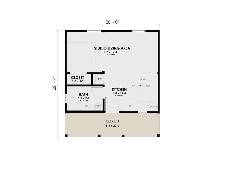 House Plan House Plan #35865 Drawing 1
