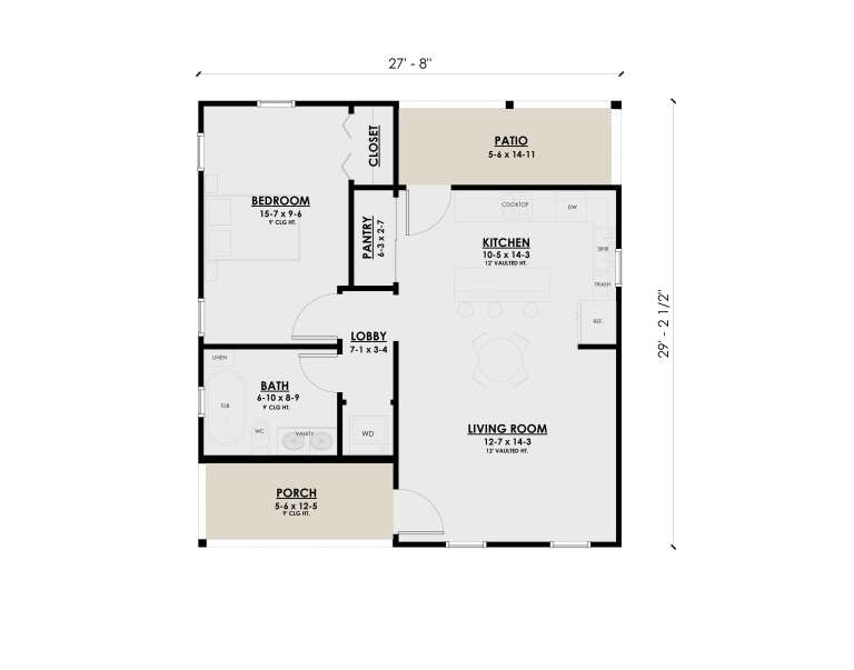 House Plan House Plan #35866 Drawing 1