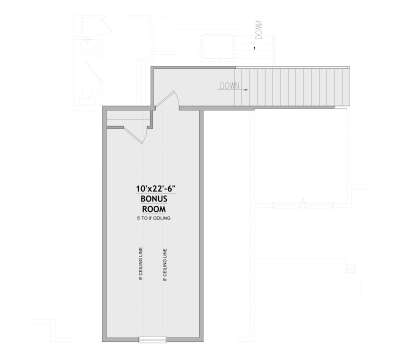 Bonus Room for House Plan #8768-00202