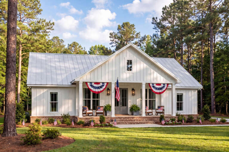 House Plan House Plan #35869 Angled Front Elevation
