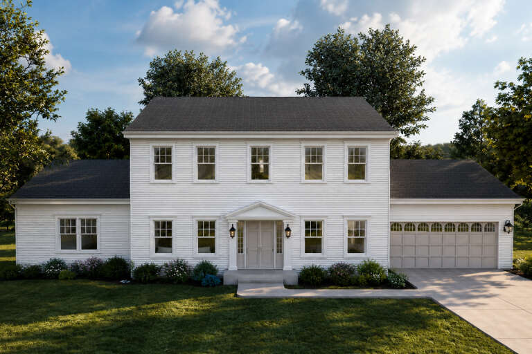 House Plan House Plan #35870 Front Elevation