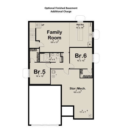 Basement  for House Plan #963-01299