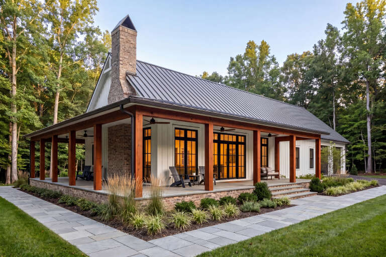 House Plan House Plan #35891 Angled Front Elevation