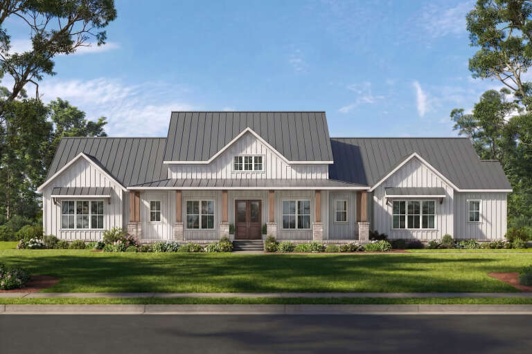 House Plan House Plan #35895 Front Elevation 