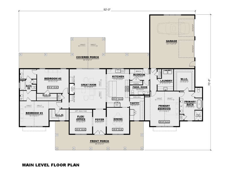 House Plan House Plan #35895 Drawing 1