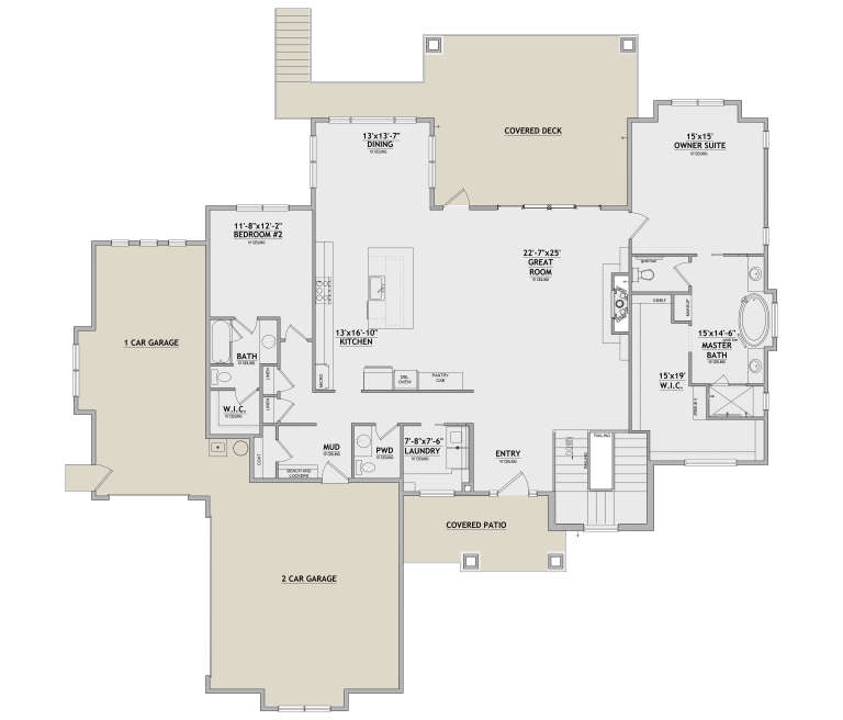 House Plan House Plan #35896 Drawing 1