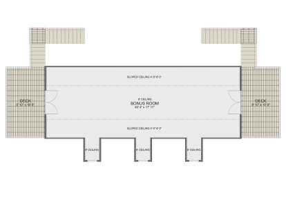 Bonus Room for House Plan #2802-00561
