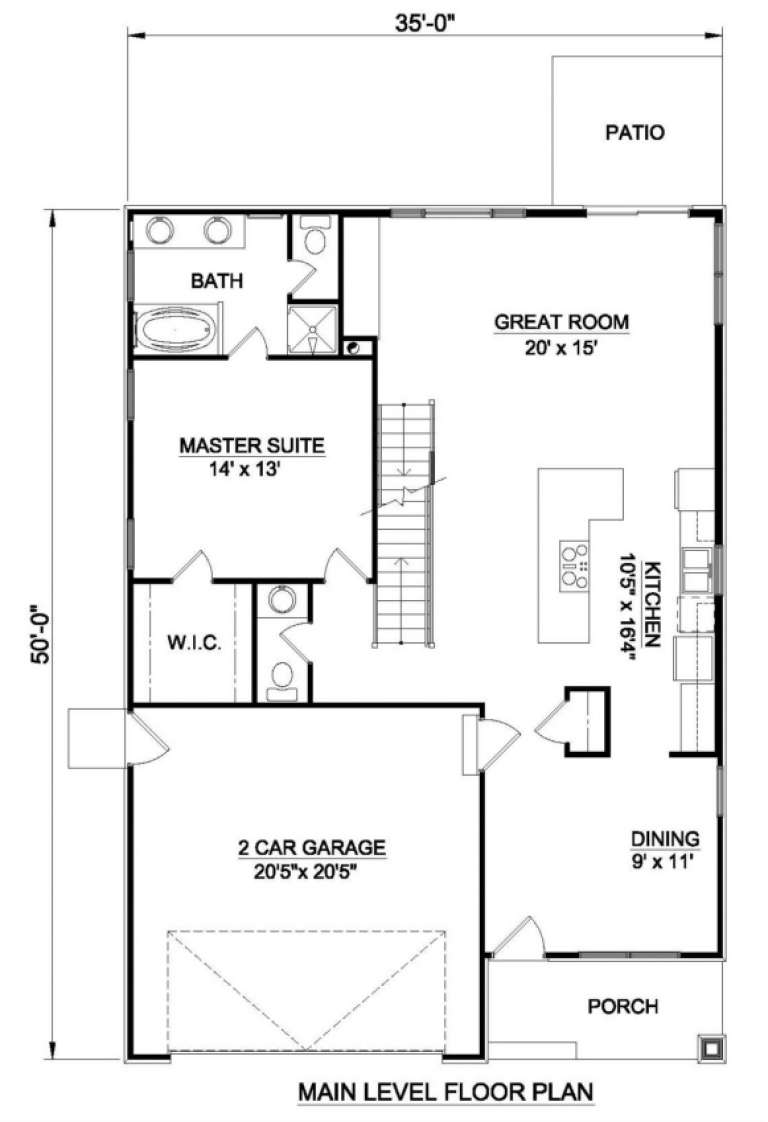 House Plan House Plan #3590 Drawing 1