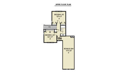 Second Floor for House Plan #2464-00229