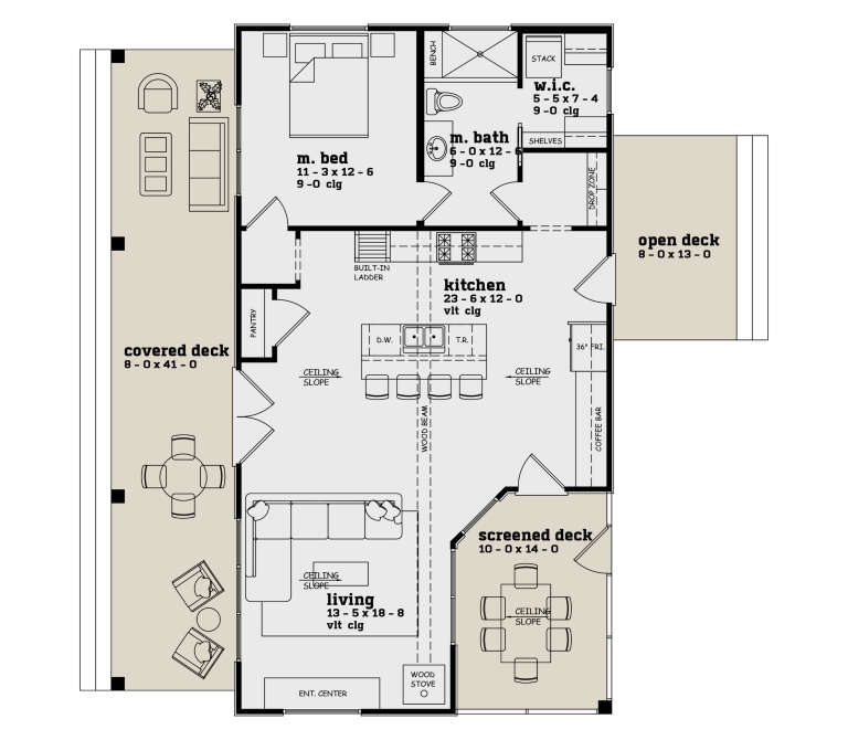 House Plan House Plan #35907 Drawing 1