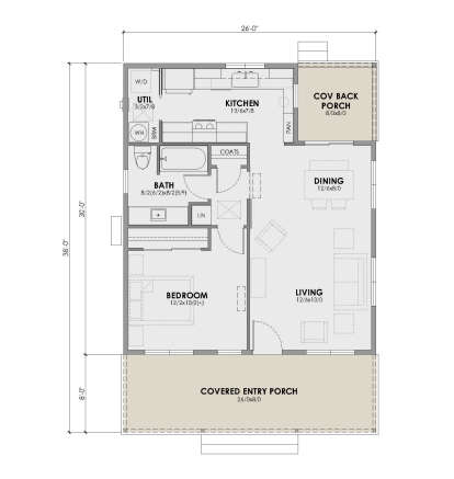 Main Floor for House Plan #7011-00020