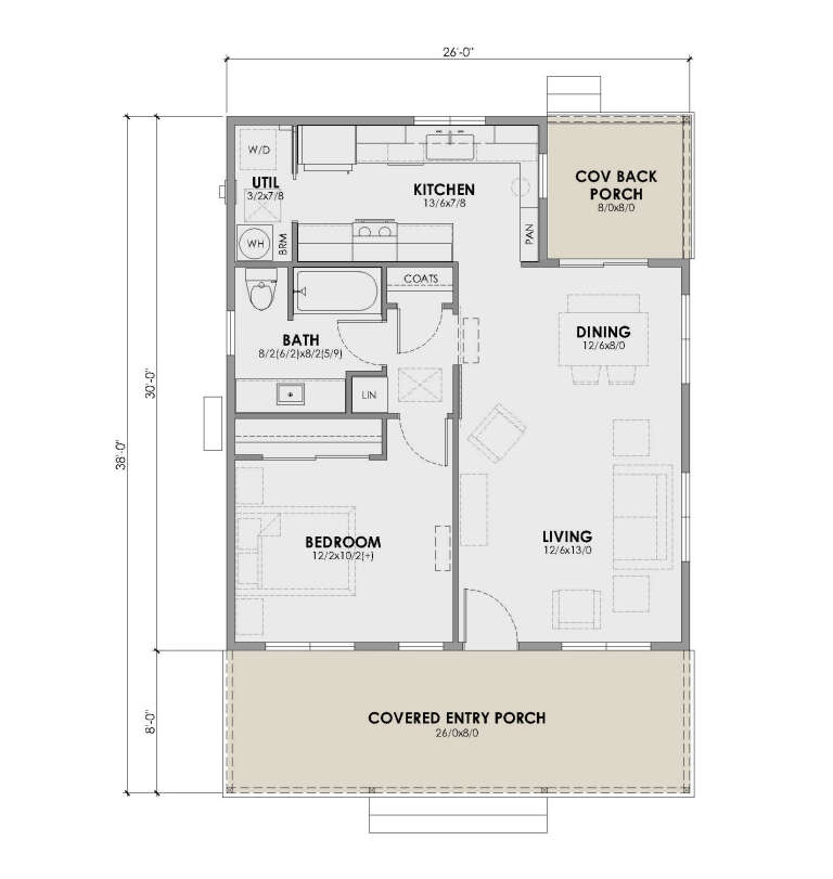 House Plan House Plan #35909 Drawing 1