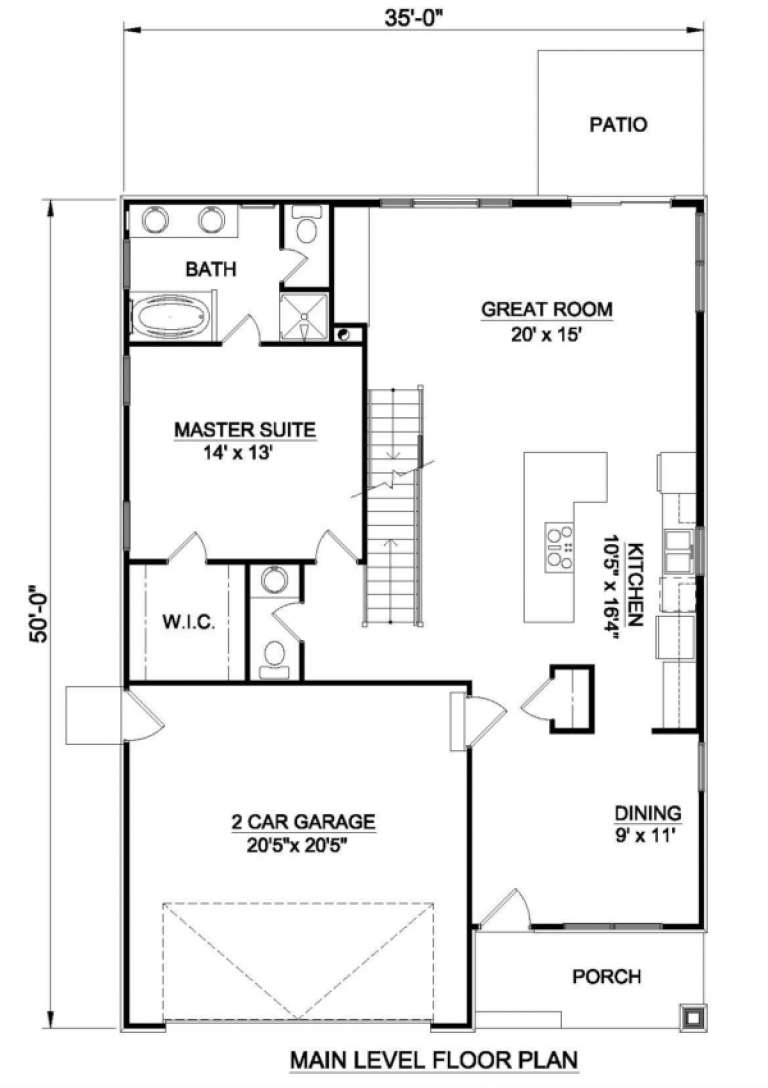 House Plan House Plan #3591 Drawing 1