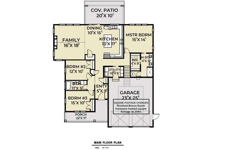 House Plan House Plan #35914 Drawing 1