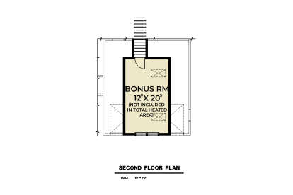 Bonus Room for House Plan #2464-00234