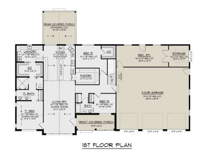 Main Floor for House Plan #5032-00441