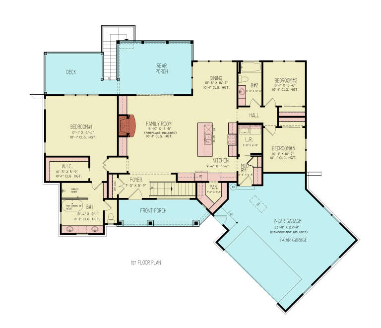 House Plan House Plan #35916 Drawing 1
